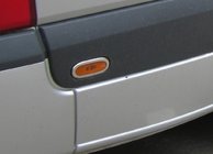 Volkswagen Crafter 2006-2016 Chromowane obwodki swiatel obrysowych (6 szt, stal nierdzewna) zdjęcia 2