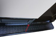 Volkswagen Crafter 2006-2016 Nakładka na tylny zderzak Stal Nierdzewna (Omsa) zdjęcia 1