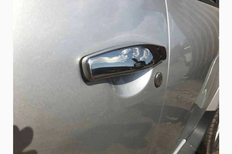 Renault Duster 2008–2017 Nakładki na Klamek Chromowane (4 szt., Stal Nierdzewna) Carmos - Turecka Stal Nierdzewna Image