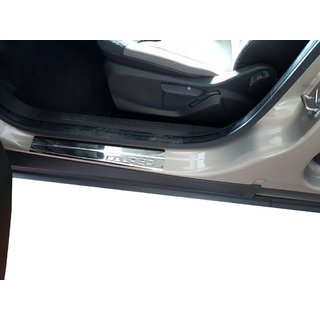 Nakładki progowe OmsaLine (4 szt, stal nierdzewna) Ford Courier 2014-2023 zdjęcia 1