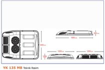 Renault Trafic 2015- Klimatyzator dachowy 13.5 kW (monoblok) zdjęcia 3