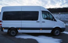 Mercedes Sprinter W906 2006–2018 Przyklejane owiewki okienne (2 szt, DDU-CBR) zdjęcia 1