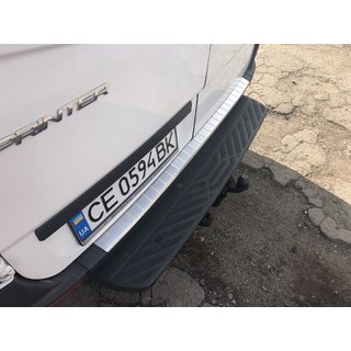 Nakładka na tylny zderzak MATOWA (Omsa, Stal Nierdzewna) zdjęcia 3