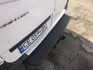Volkswagen Crafter 2006-2016 Nakładka na tylny zderzak MATOWA (Omsa, Stal Nierdzewna) zdjęcia 3