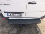 Volkswagen Crafter 2006-2016 Nakładka na tylny zderzak MATOWA (Omsa, Stal Nierdzewna) zdjęcia 4