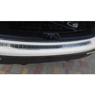 Nakładka na tylny zderzak OmsaLine (2014-2017, Stal Nierdzewna) Nissan Qashqai 2014-2021 zdjęcia 4