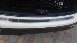 Nissan Qashqai 2014-2021 Nakładka na tylny zderzak OmsaLine (2014-2017, Stal Nierdzewna) zdjęcia 4