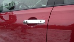 Nissan Qashqai 2007-2010 Chromowane Nakładki na Klamek Drzwi (4 szt, Stal Nierdzewna) zdjęcia 2