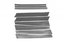 BMW X5 E53 1999–2006 Nakładki na deskę rozdzielczą V-2 Aluminium zdjęcia 2