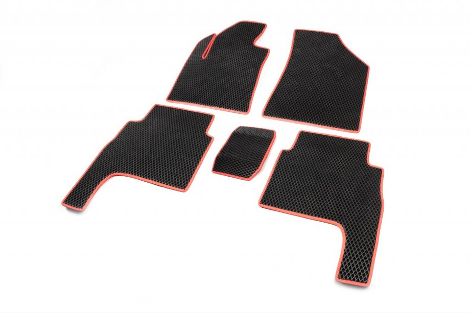 Hyundai Santa Fe 2 2006-2012 Dywaniki EVA (czarne) 2006-2010 Image