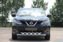 Nissan Qashqai 2007-2010 Osłona Przednia ST015 (Stal Nierdzewna) zdjęcia 2