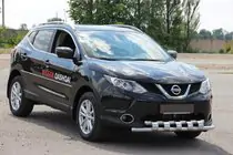 Nissan Qashqai 2007-2010 Osłona Przednia ST015 (Stal Nierdzewna) zdjęcia 3