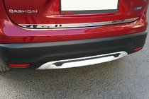 Nissan Qashqai 2014-2021 Listwa bagażnika stal nierdzewna zdjęcia 1
