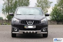 Nissan Qashqai 2010-2014 Osłona Przednia ST009-15 (Stal Nierdzewna) zdjęcia 2