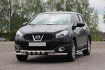 Nissan Qashqai 2010-2014 Osłona Przednia ST009-15 (Stal Nierdzewna) zdjęcia 1