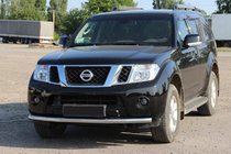 Nissan Pathfinder R51 2005-2014 Osłona Przednia ST008-1 (Stal Nierdzewna) zdjęcia 1