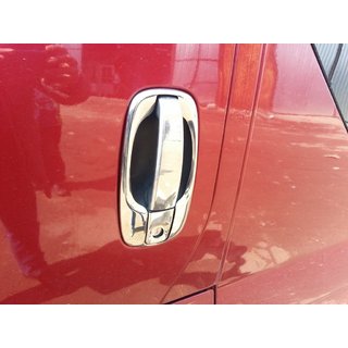 Obwódki klamek (4 szt, stal nierdzewna) Opel Vivaro 2001–2015 zdjęcia 3