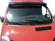 Renault Trafic 2001–2015 Daszek na przednia szybe (czarny polysk, 5mm) zdjęcia 1