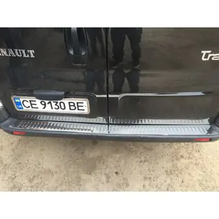 Nakładka na tylny zderzak stal nierdzewna (OMSA) zdjęcia 2
