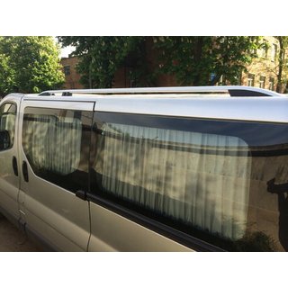 Relingi dachowe Skyport (srebrne) Opel Vivaro 2001–2015 zdjęcia 2