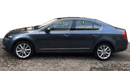 Skoda Octavia III A7 2013-2019 Górne listwy okien nierdzewne (4 szt.) zdjęcia 1