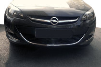 Opel Astra J 2009-2015 Nakładka na przedni zderzak ze stali nierdzewnej zdjęcia 1