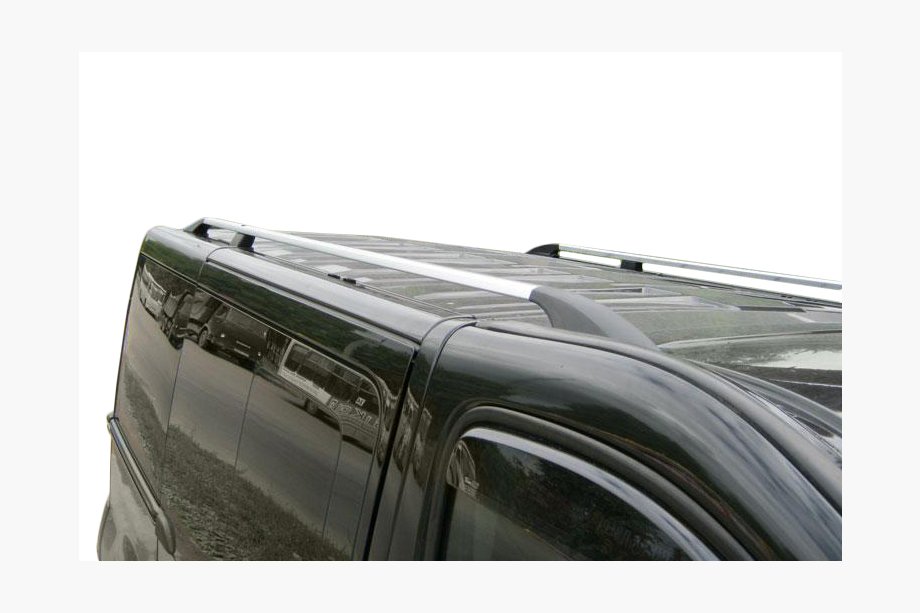Opel Vivaro 2001–2015 Relingi Dachowe Chrom (Plastikowe Stopy) Dlugi, Zeliwne Nogi Zdjęcia 7