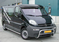 Renault Trafic 2001–2015 Daszek na przednia szybe (czarny polysk, 5mm) zdjęcia 2