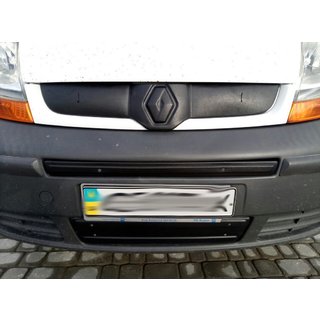 Zimowa środkowa osłona grilla (nad tablicą rejestracyjną) Renault Trafic 2001–2015 zdjęcia 4