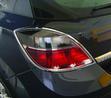 Opel Astra H 2004-2013 Nakladki na Lampy Tylne (HB, 2 szt, plastik) zdjęcia 1