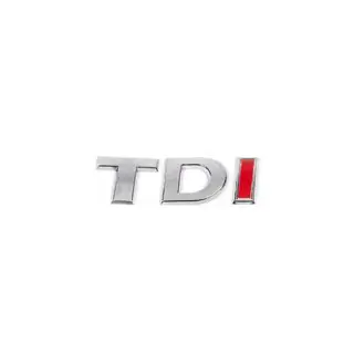 Napis TDI (kursywa) Volkswagen Polo 2010-2017 zdjęcia 1