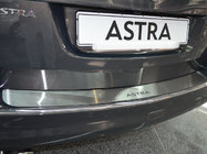 Opel Astra J 2009-2015 Nakładka na tylny zderzak Natanika (stal nierdzewna) zdjęcia 1