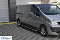 Opel Vivaro 2001–2015 Progi boczne King (2 szt., aluminium) zdjęcia 3