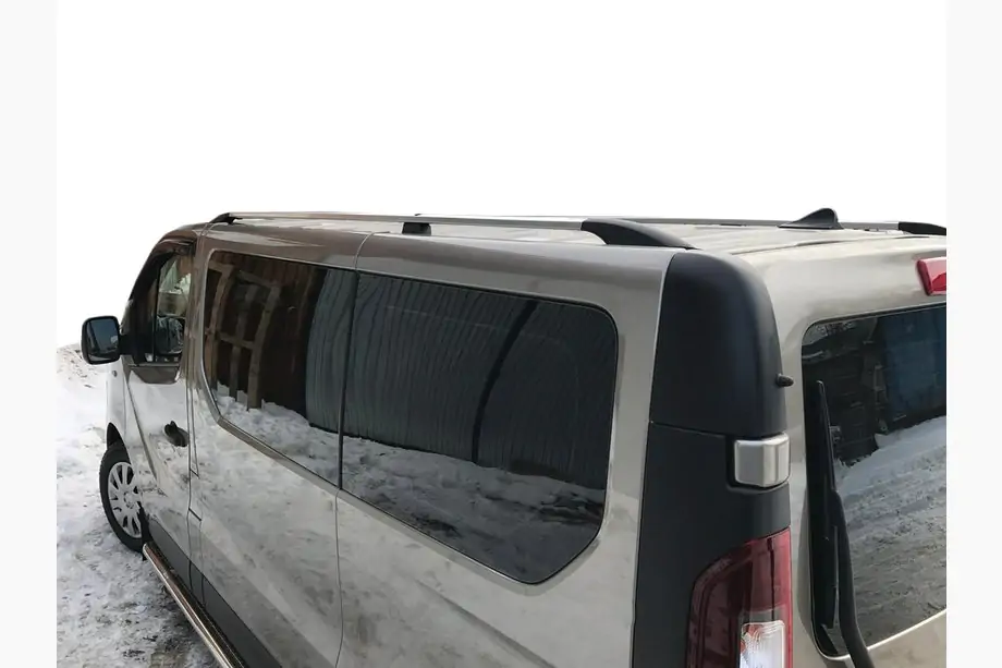 Opel Vivaro 2015-2019 Relingi Dachowe Chromowane Image