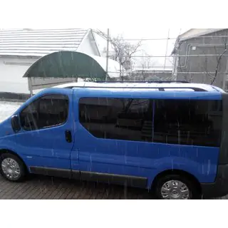 Relingi Dachowe Czarne Nissan Primastar 2002-2014 zdjęcia 4