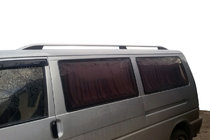 Volkswagen T4 Caravelle/Multivan 1990–2003 Relingi dachowe Skyport (szary mat) zdjęcia 2
