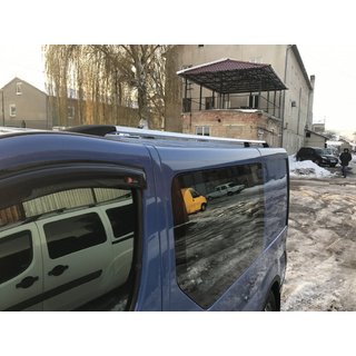 Relingi Dachowe Chromowane Renault Trafic 2001–2015 zdjęcia 2