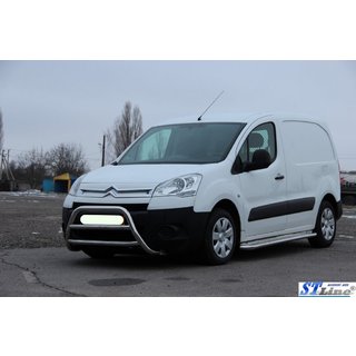 Pałąk Przedni WT022 (Stal Nierdzewna) Peugeot Partner Tepee 2008-2018 zdjęcia 2