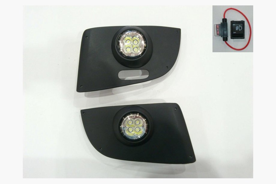 Peugeot Partner 1996-2008 Lampy Przeciwmgielne LED Image