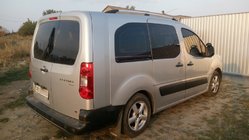 Peugeot Partner Tepee 2008-2018 Relingi Dachowe Chromowane zdjęcia 3