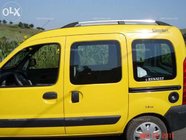 Renault Kangoo 1998-2008 Relingi Dachowe Chromowane Podstawa standardowa, plastikowe stopki zdjęcia 4