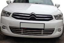Citroen C-Elysee 2013-2022 Kratka zderzaka (stal nierdzewna) zdjęcia 1
