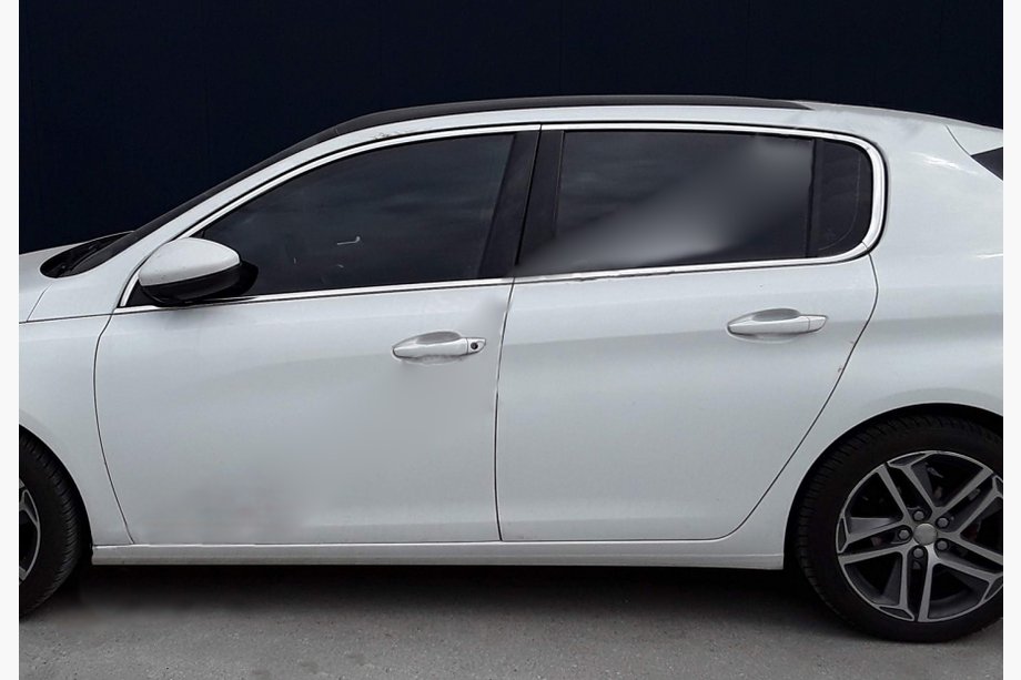 Peugeot 308 2014-2021 Kompletna obwódka szyb OmsaLine (10 szt., stal nierdzewna) Image