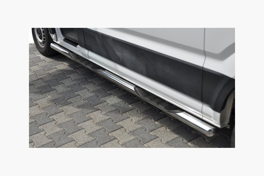Volkswagen Crafter 2016- Rury Boczne (2 szt., Stal Nierdzewna) Image