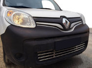 Renault Kangoo 2008–2020 Jednoczęściowa kratka zderzaka ze stali nierdzewnej zdjęcia 1