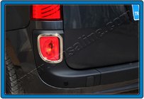 Renault Kangoo 2008–2020 Obramowanie tylnych odblaskow (2 szt, stal nierdzewna) zdjęcia 2