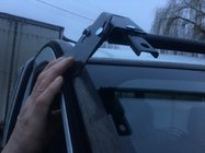 Nissan Primastar 2002-2014 Daszek na przednia szybe (czarny polysk, 5mm) zdjęcia 6