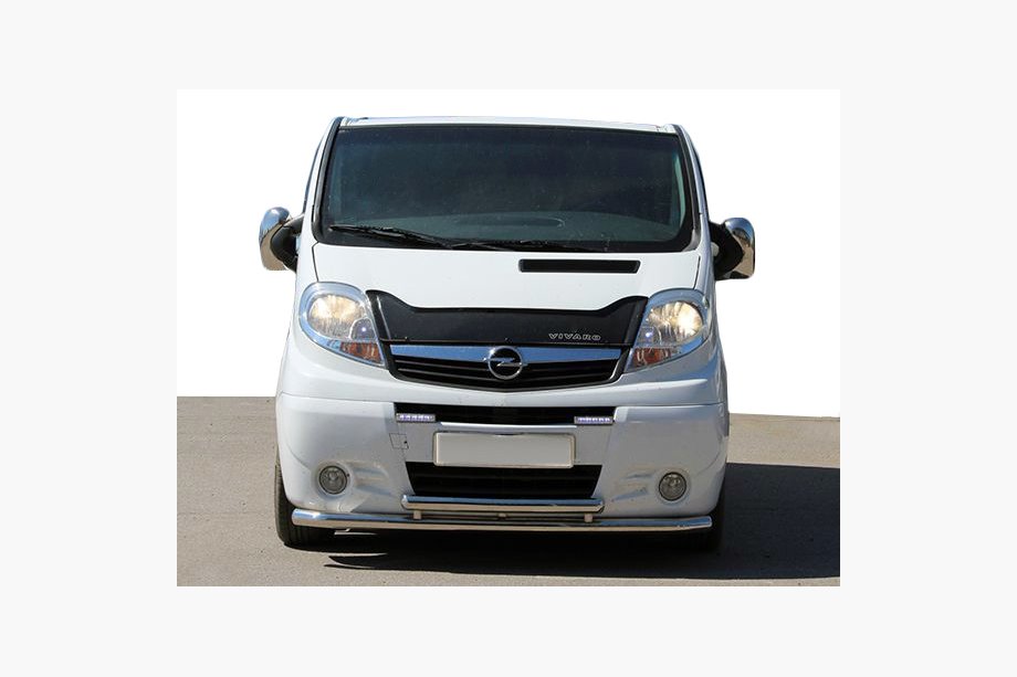 Renault Trafic 2001–2015 Osłona Przednia ST014/2 (Stal Nierdzewna) Image