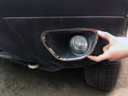 Renault Duster 2008–2017 Nakładki na światła przeciwmgielne 2008-2013 (2 szt., stal nierdzewna) zdjęcia 1