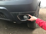 Renault Duster 2008–2017 Nakładki na światła przeciwmgielne 2008-2013 (2 szt., stal nierdzewna) zdjęcia 2